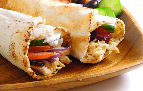 Pita Wraps Gyros